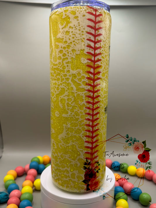 Softball Mom Powerwash 30oz Tumbler