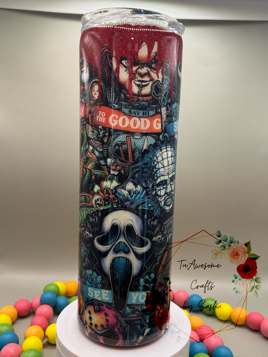 Horror w/Blood Drip 30oz Tumbler